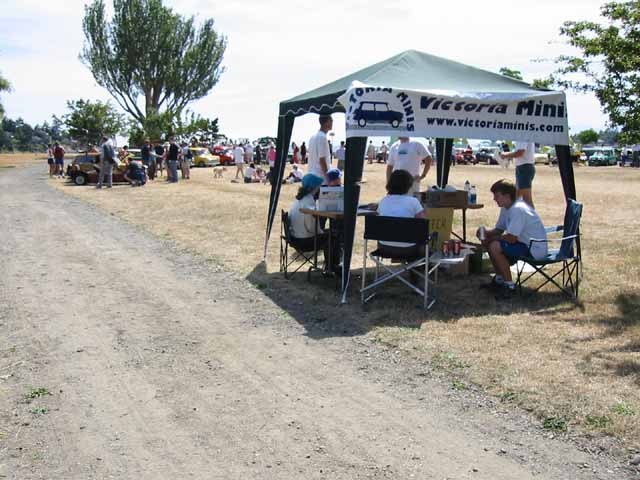 welcome to mini meet west 2003 in Victoria BC Canada
